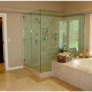 Frameless shower doors are trending