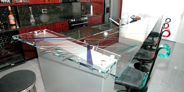 Glass Countertops Can Add Upscale Touch