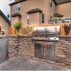 Incorporate Glass Into Outdoor Kitchen