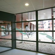 Printed glass in interior design