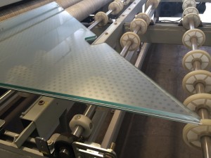Working with laminated glass